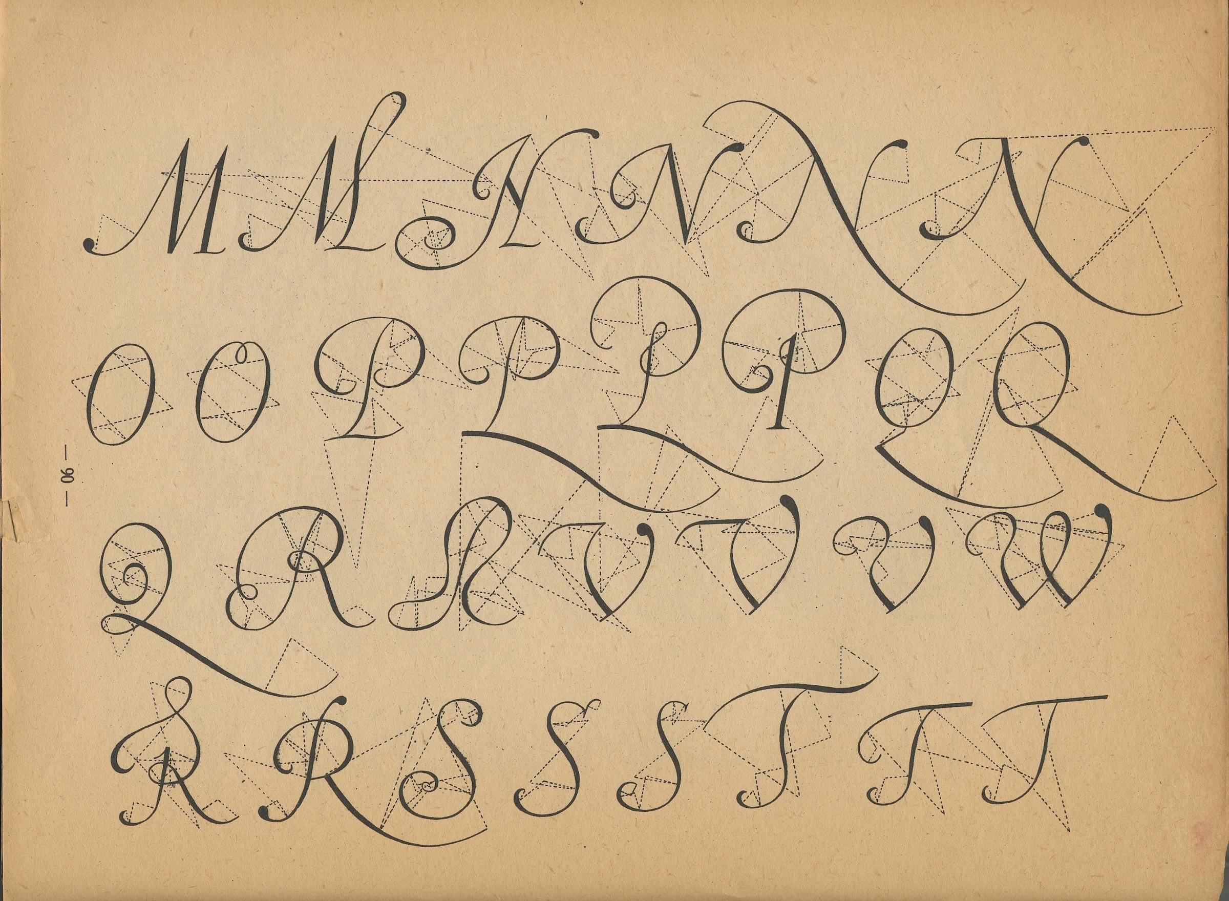 Duvillé’s “L’art du tracé rationnel de la lettre”, 1934–1947