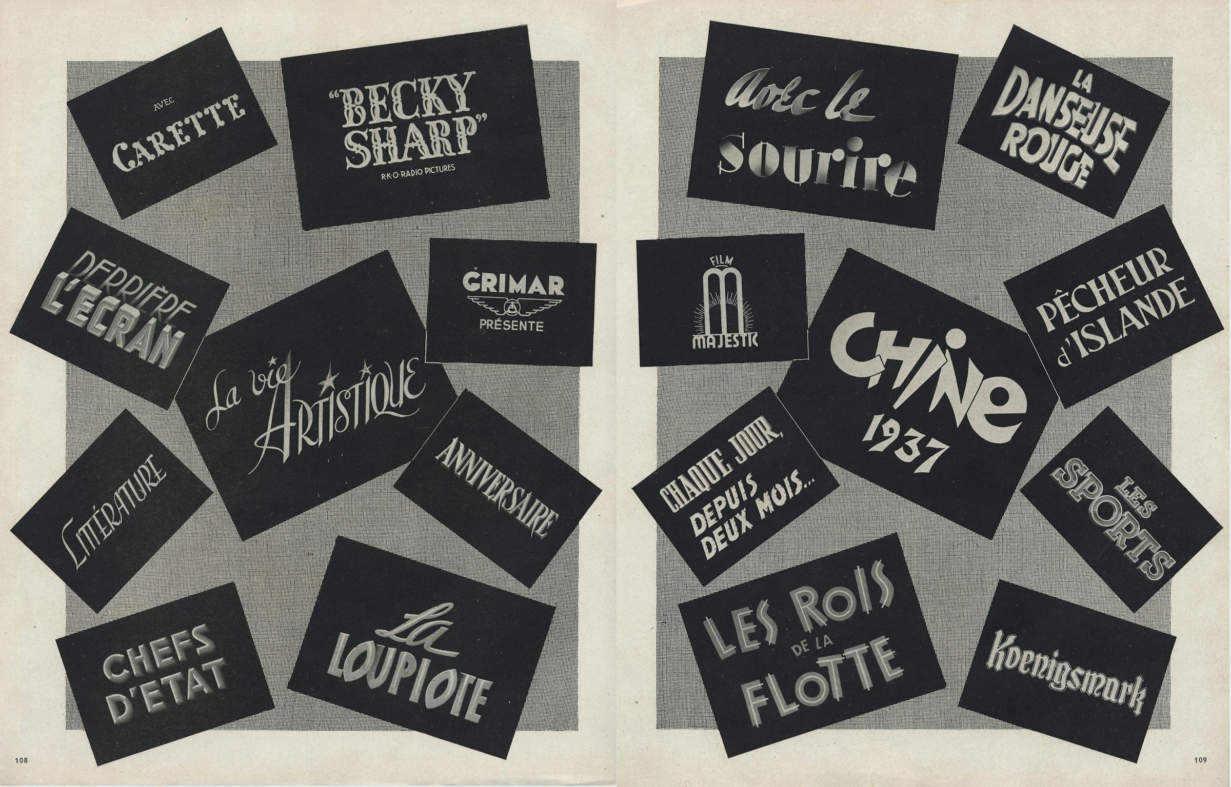 “Lettres”, Paris, Arts et métiers graphiques, 1948.