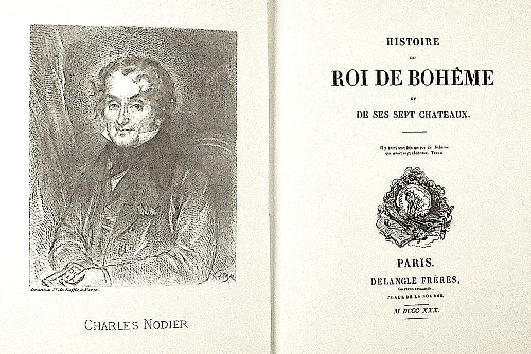 Histoire du Roi de Bohême et de ses sept châteaux by Charles Nodier, 1830