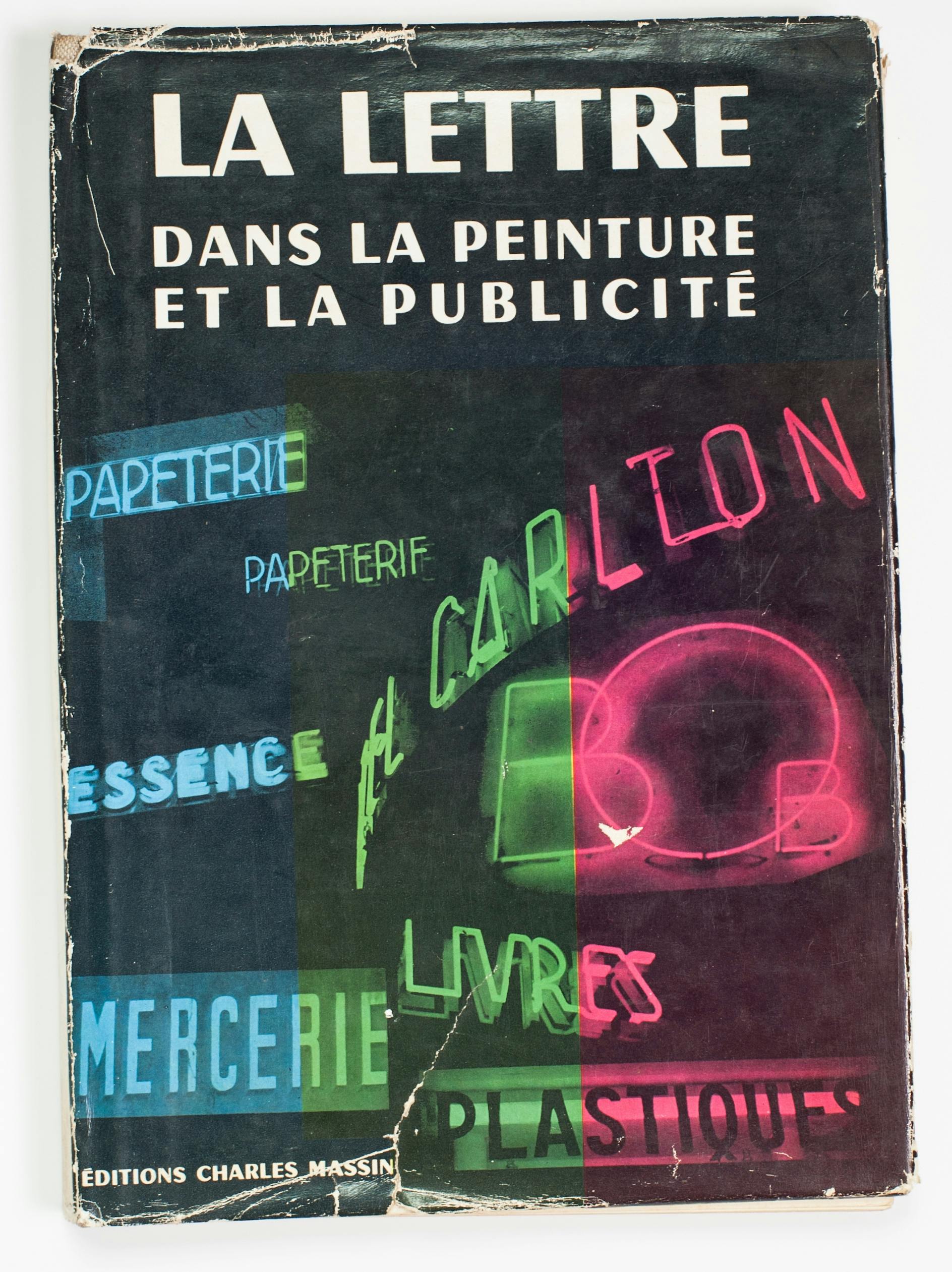 Joveneaux, La lettre dans la peinture et la publicité, ed. Charles Massin, 1950.